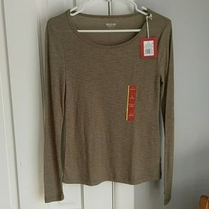 NWT Mossimo long sleeve ribbed tee